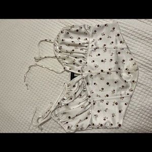 PacSun Corset Crop Top Size Large